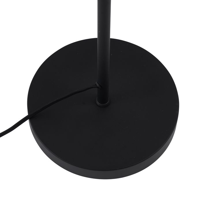 Candeeiro de Pé Retro Preto com Vidro Verde - Bizle