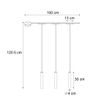 Modern-Track-Lighting-System-with-3-Black-Pendant-Lights-1-Phase---Magnetic-Cassie
