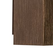 Moderna-zidna-lampa-tamno-bronzana-kvadratna-2-svetla---Sandy