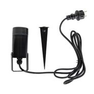 Justerbar-svart-spydlampe-IP65---Solo-Eco