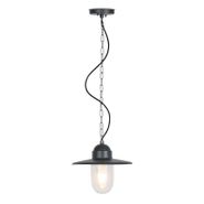 Lampe-suspendue-d'extérieur-rustique-gris-foncé-IP44---Kansas-graphite