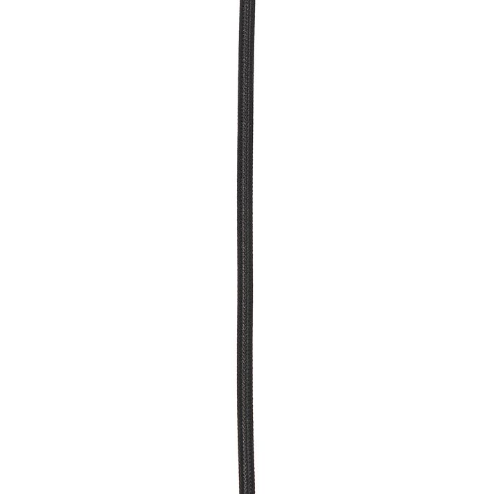Art Deco závěsná lampa zlatá s opálovým sklem vč. černého jednofázového kolejnicového adaptéru - Slimline Flore