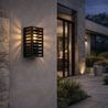 Lampa de perete exterioara moderna neagra 26 cm IP44 - Reims