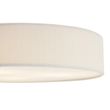 Moodne-valge-sametvarjuga-laelamp-46cm-3-valgustiga---Luz