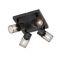 Industrial Ceiling Spot Black 4-Light Adjustable - Jim