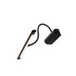 Applique-murale-design-noire-32-cm-avec-LED-et-variateur---Tableau