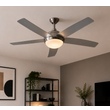 Stropní-ventilátor-ocelový-s-černým-dřevěným-potiskem-132-cm-s-dálkovým-ovládáním---Cool