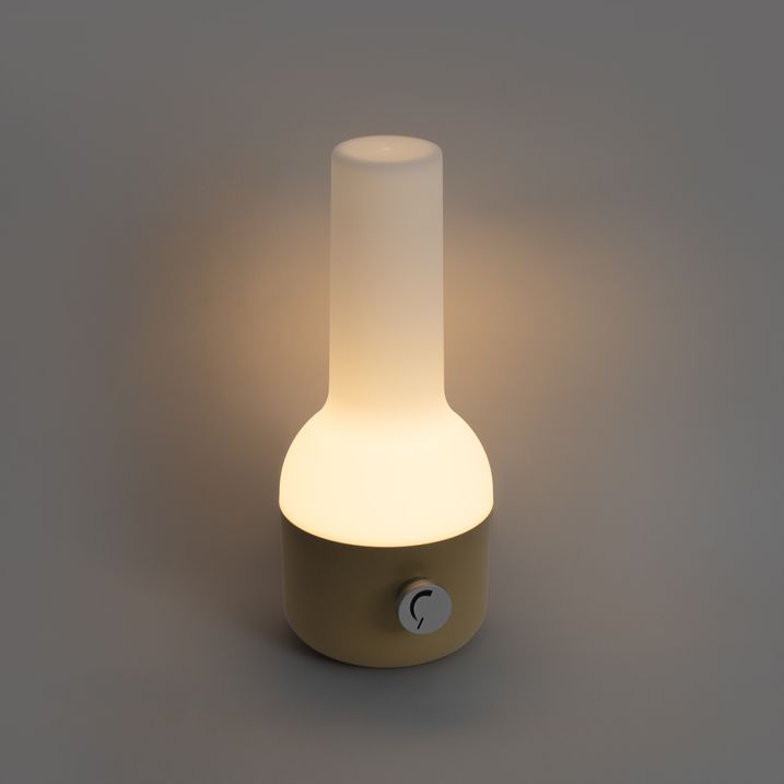 Lampă de masă de exterior aurie cu alb cu LED reincarcabil IP44 - Haard