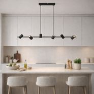 Moderna-viseća-lampa-crna-sa-6-sijalica---Jeana-Straight