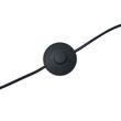 Vloerlamp-hout-met-kap-oranje-een-gouden-binnenkant-50cm---Tripod-Classic