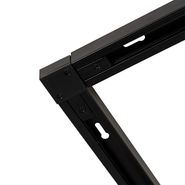 Sistema-de-calhas-de-iluminação-inteligente-com-5-focos-preto-dourado-monofásico-incluindo-5-Wifi-GU10-50mm---Iconic-Jeana