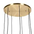 Lampă-suspendată-Art-Deco-din-alamă-cu-sticlă-albastră-7-lumini---Pallon
