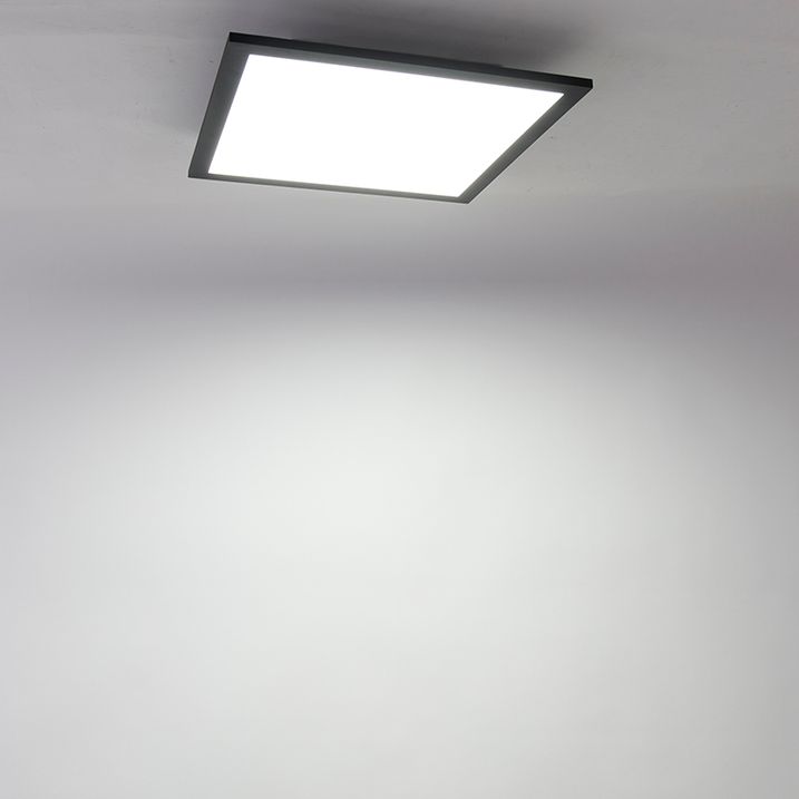 Panou LED negru 40 cm cu LED inclus cu telecomandă - Live