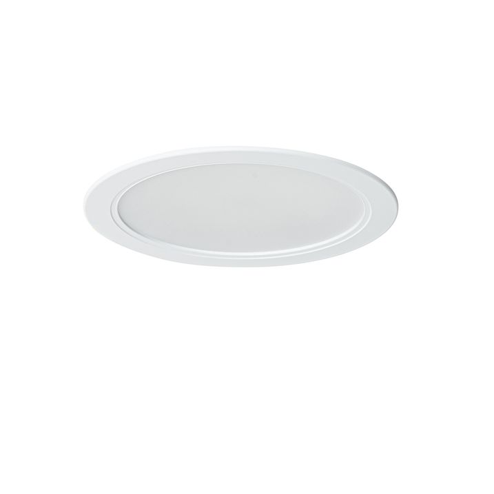 Set de 6 spoturi încastrate albe 14,5 cm Incl. LED reglabil în Kelvin cu comutator DIP - Stephanie