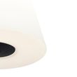 Smart-gulvlampe-sort-med-hvid-skærm-35-cm-IP65-inkl.-WiFi-A60---Virginia