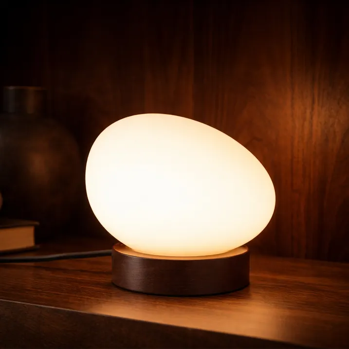 Pauleen 48315 Poser Woody Shine G9 Max. 20W, Verre Lampe De Chevet