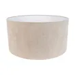 Тканинний-абажур-світло-коричневий-круглий-50/50/25