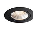 Zapustené-bodové-svietidlo-čierne-9,5-cm-vrátane-LED-1015-lm-stmievateľné-IP23---Gaius