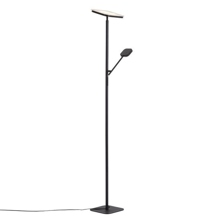 Modern Floor Lamp Black incl. Dimmable LED - Divana