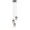 Industrial Pendant Light Black 3-Light - Jim