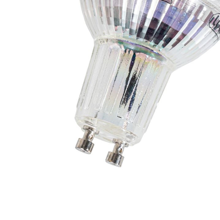 Set od 5 GU10 50mm Zatamnjive u Kelvin LED Sijalice Prozirne 4.9W 400 lm 2200-3000K