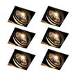 Ensemble-de-6-spots-encastrables-noirs-GU10-AR111-sans-bordure---Oneon
