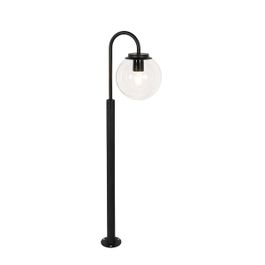 Μοντέρνο φανάρι μαύρο με πλαστικό 104 cm IP44 - Sfera