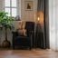 Country-Floor-Lamp-Black-with-Rattan---Manila