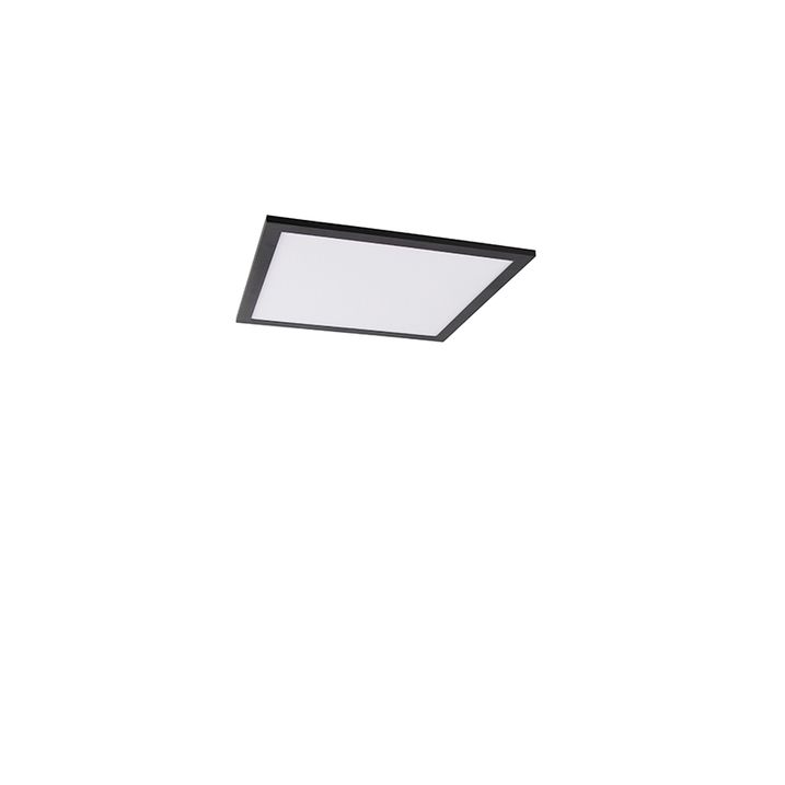Panou LED negru 40 cm cu LED inclus cu telecomandă - Live