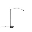 Stojací-lampa-černá-se-stínítkem-se-zebřím-vzorem-50-cm---Editor