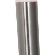 Moderne-udendørs-stolpelampe-stål-med-opal-80-cm-IP44---Rox