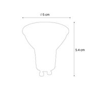 GU10-LED-žarulja-crna-7W-610lm-3000K