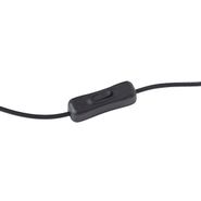 Modern-Wall-Lamp-Black-Incl.-LED---Letterbox