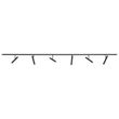 Modernt-skensystem-svart-med-6-spotlights-svart-1-fas---Slimline-Avery