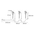 Système-12V-noir-7m-avec-3-spots-à-piquer-avec-LED-IP44---Voltaire-Pico