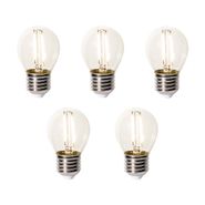 Set-od-5-E27-prigušivih-LED-žarulja-P45-prozirno-staklo-3W-250-lm-2200K