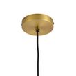 Lampada-a-sospensione-di-design-bronzo-con-vetro-trasparente---Domo