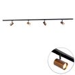 Modern-1-Phase-Track-Lighting-with-4-Spotlights-Dark-Bronze---Jeana