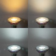 Smart-GU10-50-LED-Bulb-Clear-RGBW-4.5W-350-lm-2700-6000K