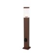 Spoljna-lampa-rđasto-smeđa-80-cm-sa-utičnicom-IP44---Malios