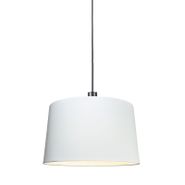 Moderne-hanglamp-zwart-met-kap-45-cm-wit---Combi-1