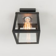 Plafonnier-extérieur-industriel-noir-1-lumière---Rotterdam