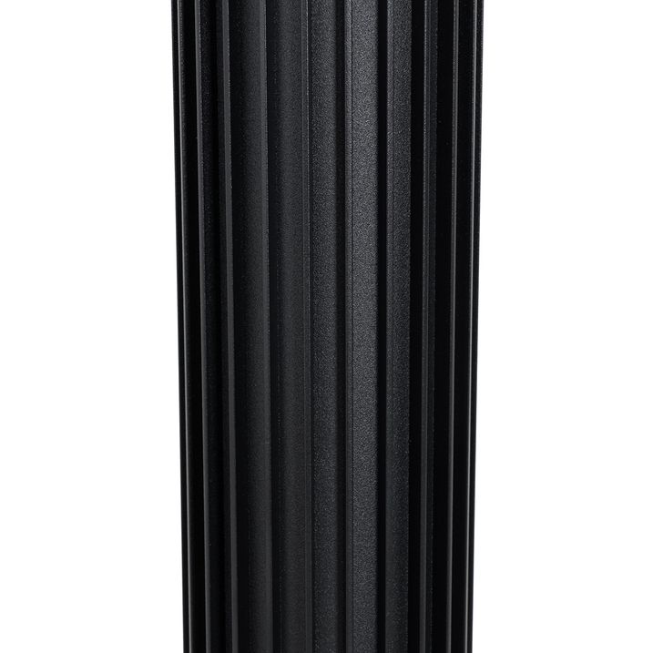 Chytrý venkovní sloupek černý 80 cm IP44 vč. Zigbee GU10 - Boris