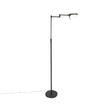 Design-gulvlampe-sort-inkl.-LED-med-touch-dæmper---Notia