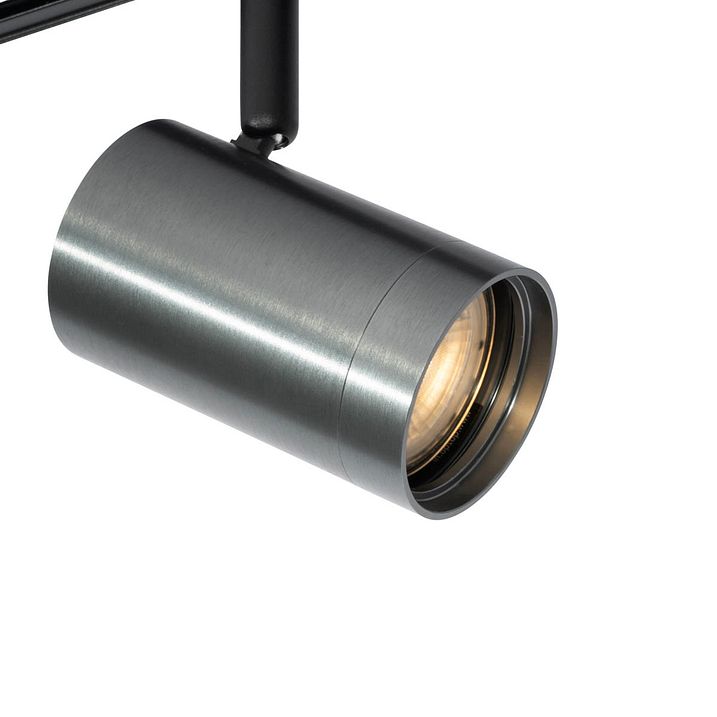 Modern Gunmetal Spotlight for 1-Phase Track System - Iconic Jeana