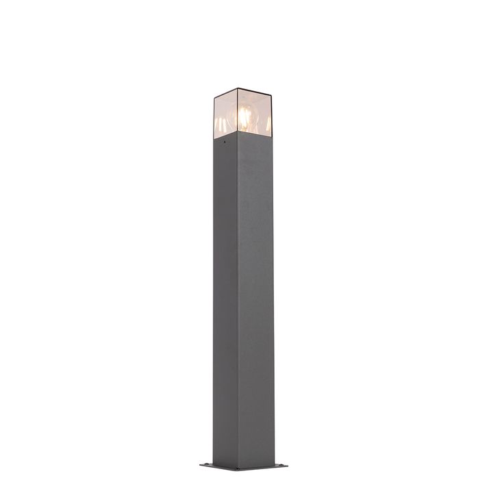 Chytrá stojací venkovní lampa antracitová 70 cm vč. Wifi P45 - Dánsko