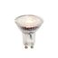 GU10-50mm-Zatamnjiva-LED-sijalica-providna-4.9W-430-lm-2700K