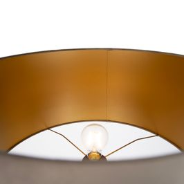Japandi-stāvlampa-bēša-ar-pelēkbrūnu-abažūru-un-zelta-iekšpusi-50-cm---Simplo