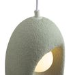 Japandi-Pendant-Lamp-White-with-Organic-Light-Green-Shade-3-Light---Moonstone