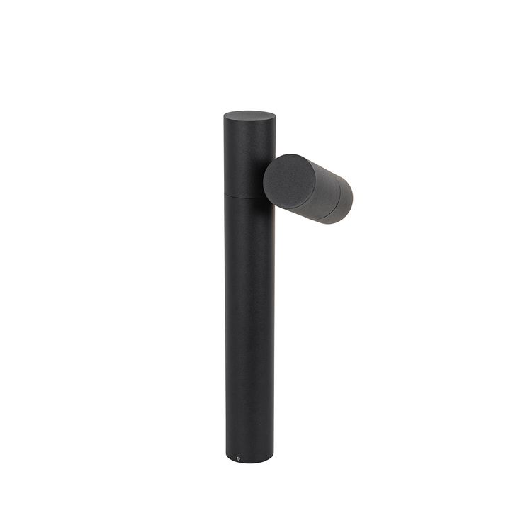 Lampada da terra da esterno nera 50 cm regolabile - DUO